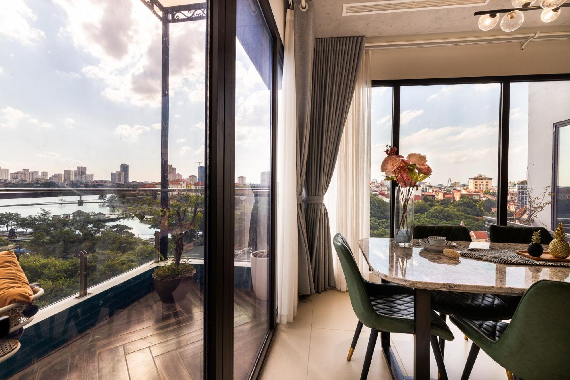 Cara Rustic Apartment Hanoi Bagian luar foto