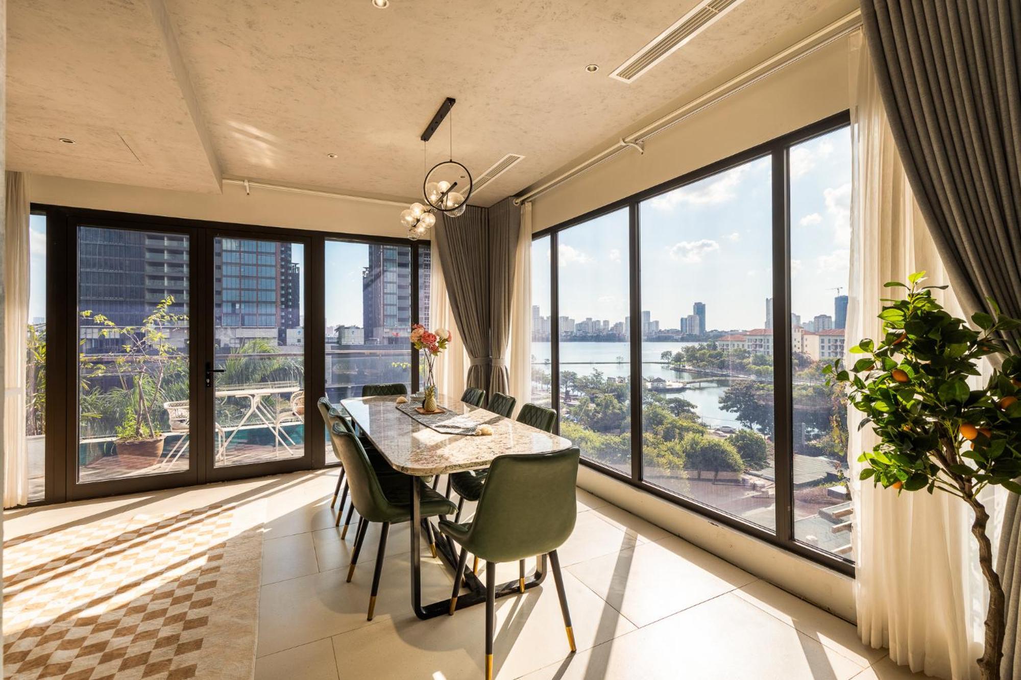 Cara Rustic Apartment Hanoi Bagian luar foto