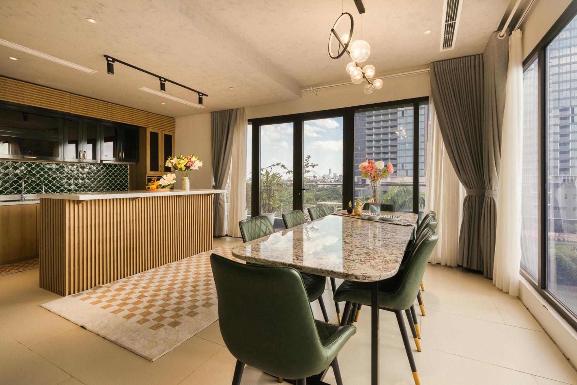 Cara Rustic Apartment Hanoi Bagian luar foto