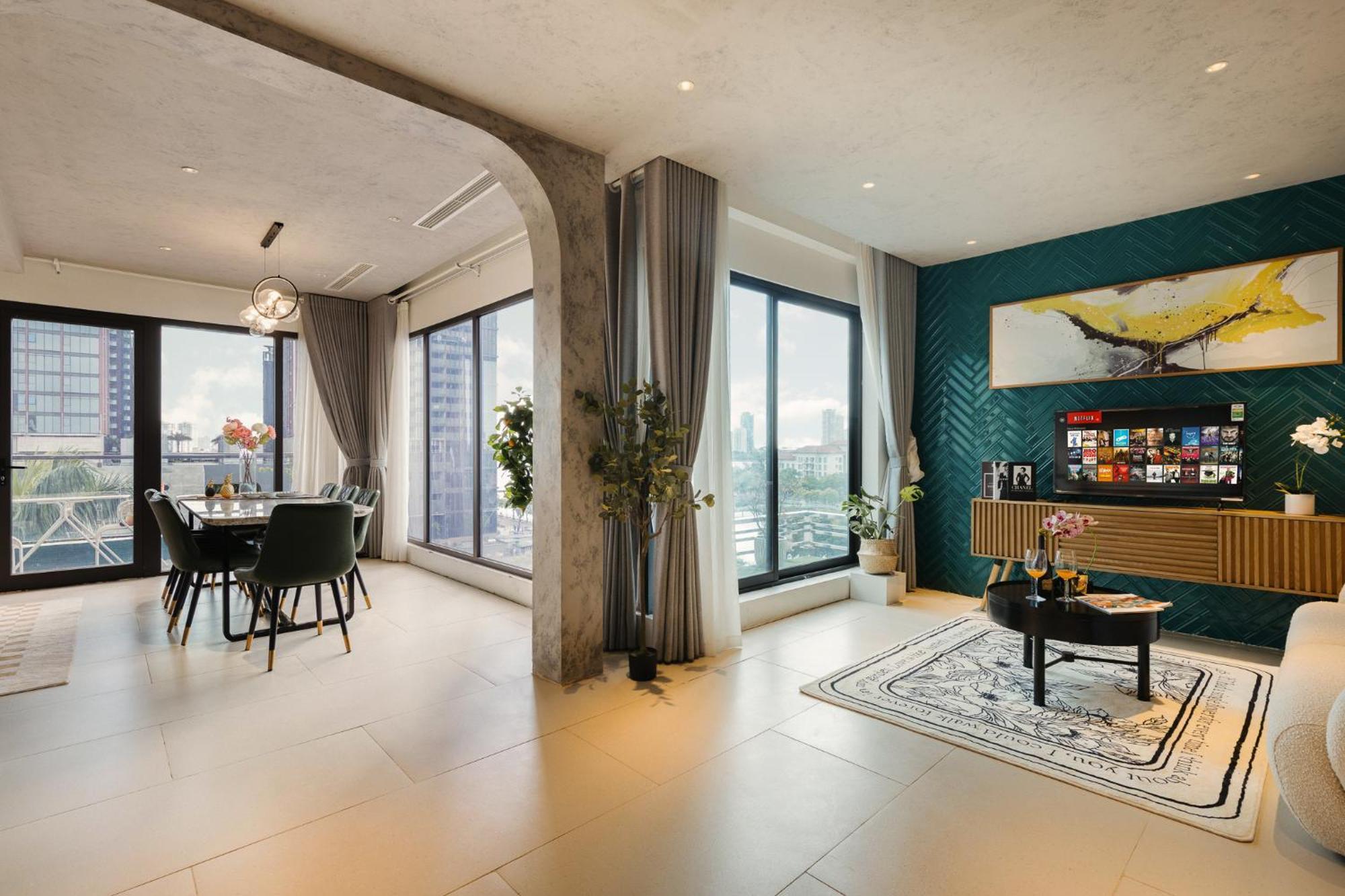 Cara Rustic Apartment Hanoi Bagian luar foto